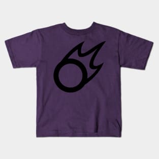 FFXIV Black Mage Job Class Icon Kids T-Shirt